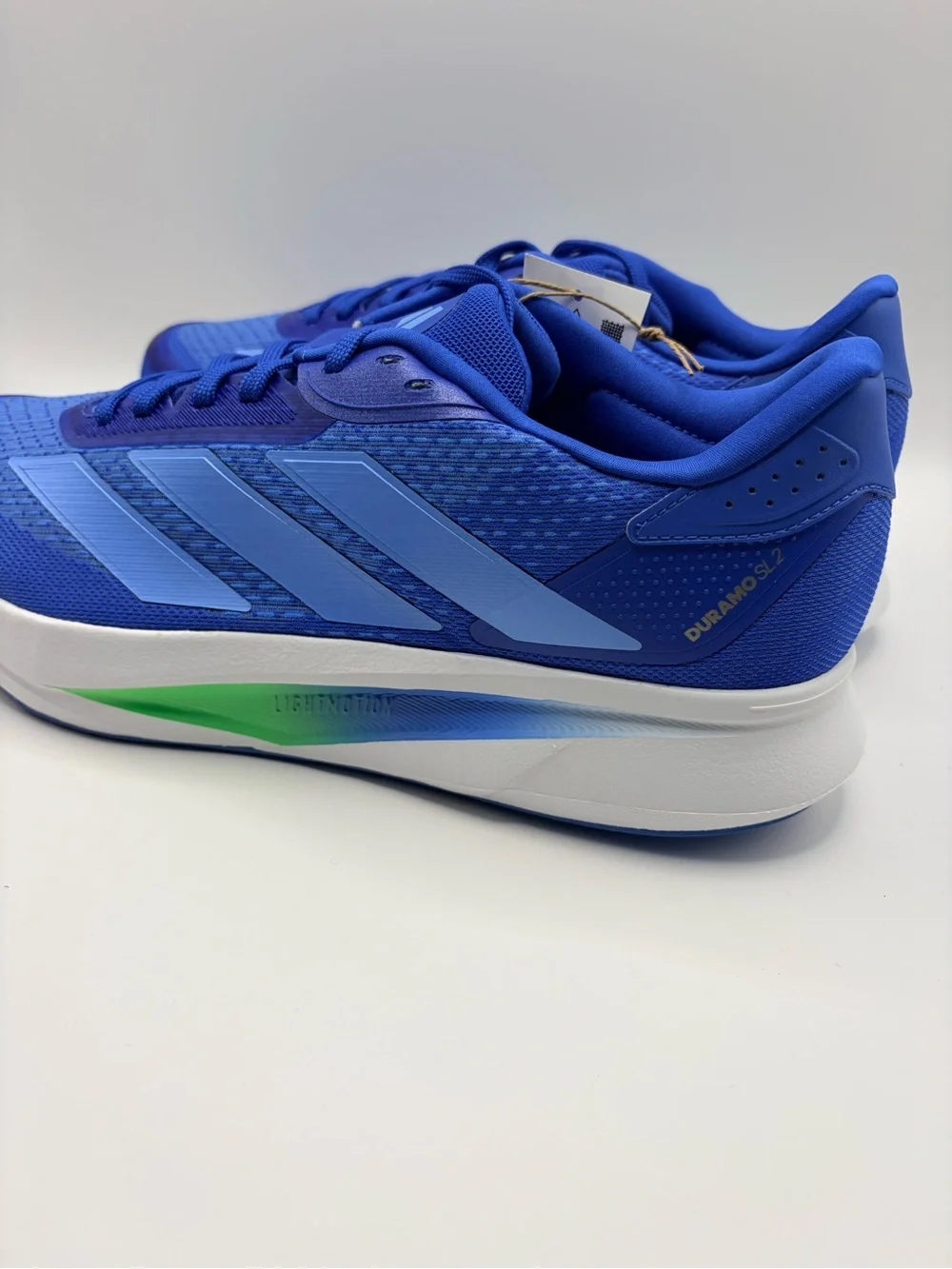 adidas Duramo SL2 Royal Blue Running Sneakers with Light Blue Stripes